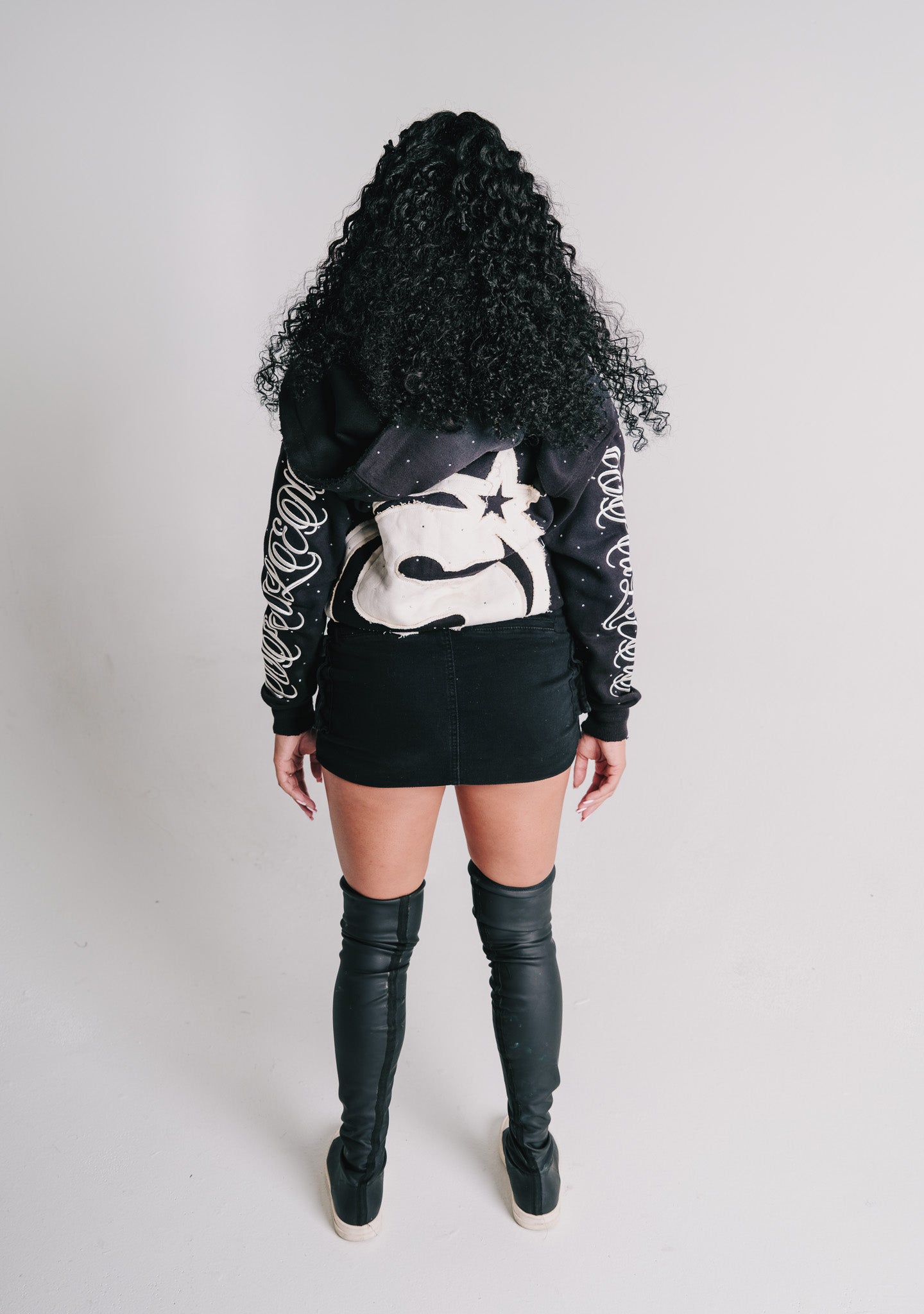Rhinestone Hoodie