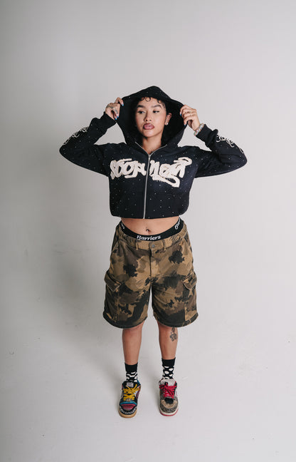 Rhinestone Hoodie