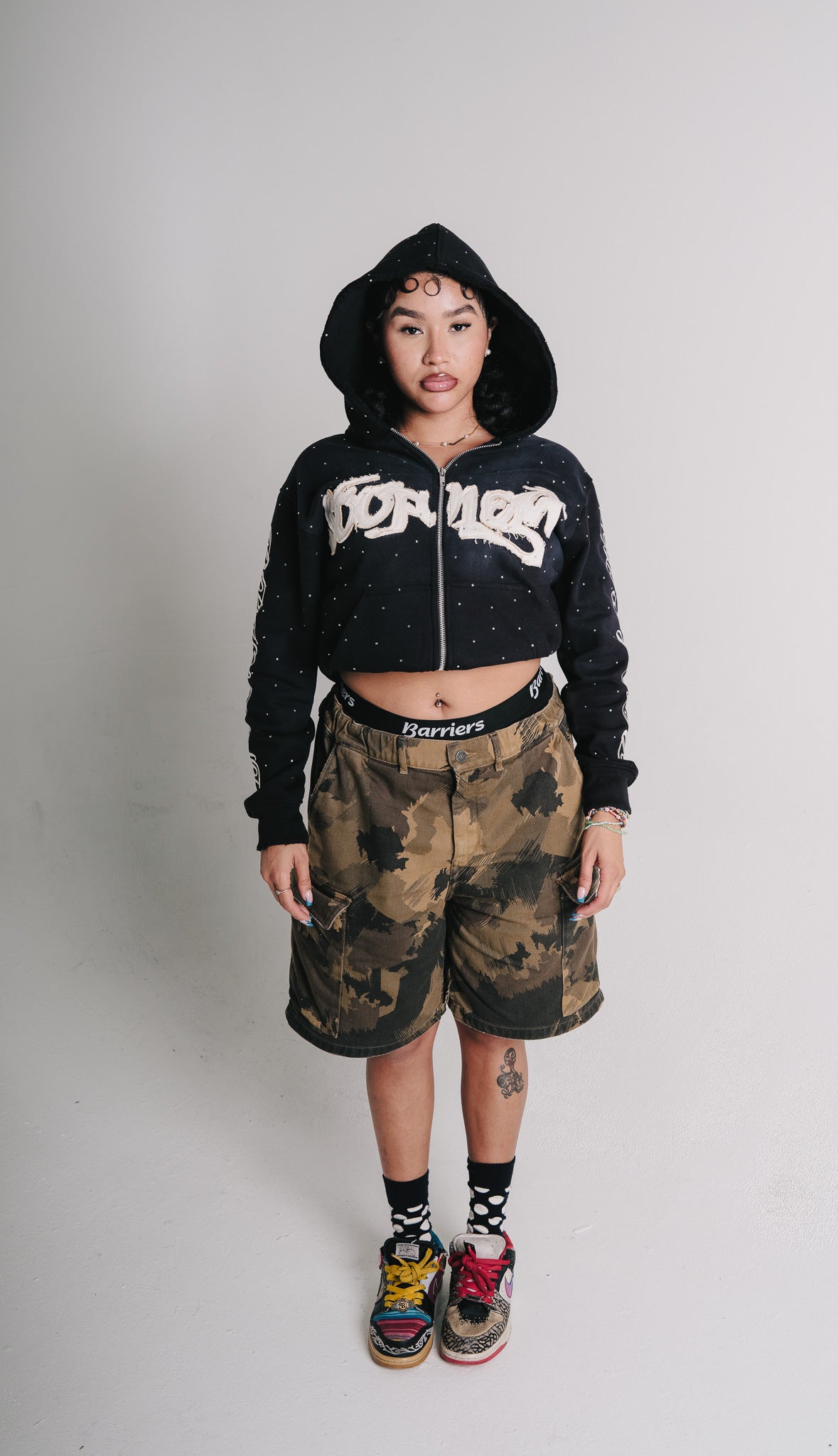 Rhinestone Hoodie