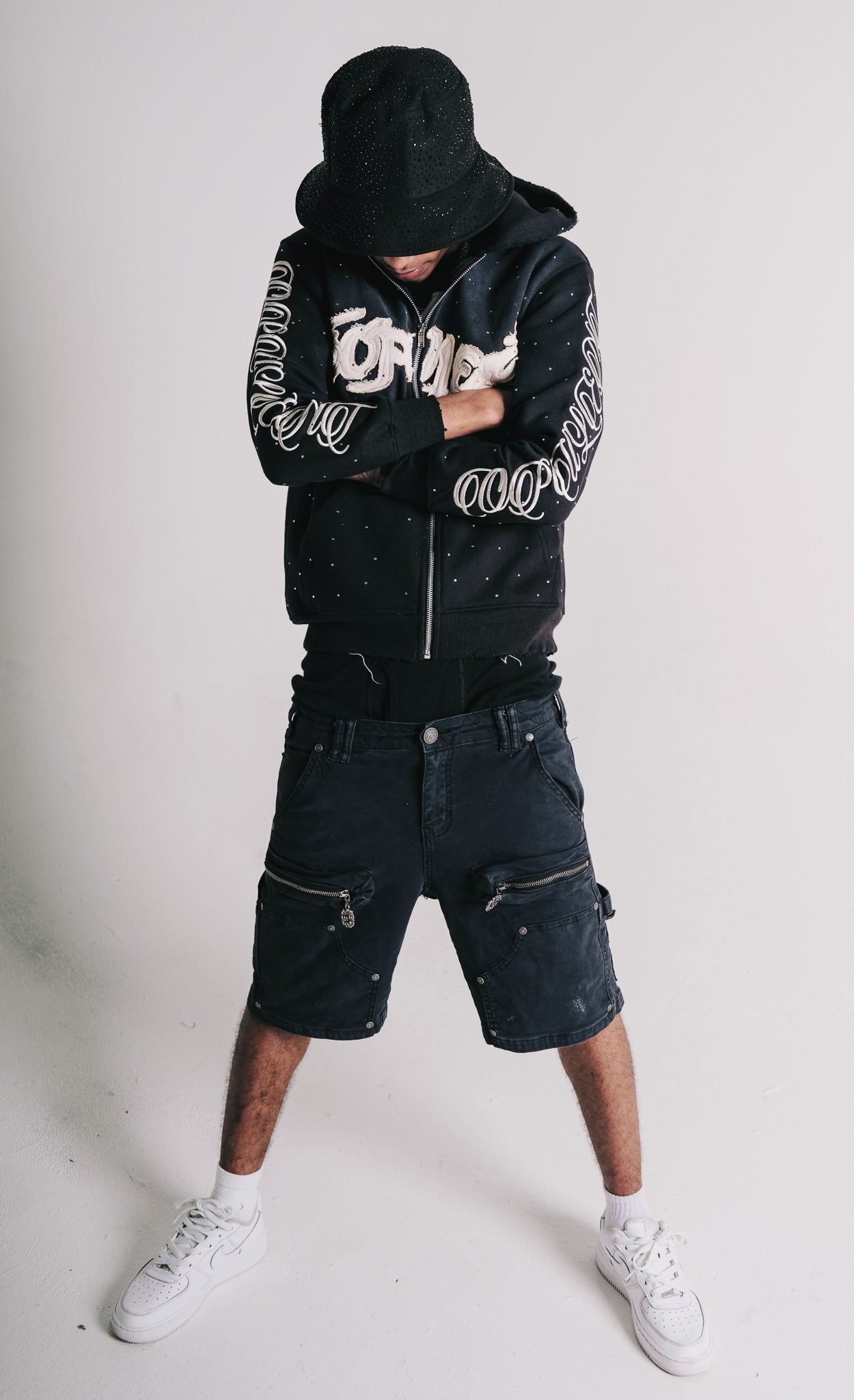 Rhinestone Hoodie
