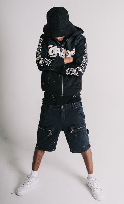 Rhinestone Hoodie