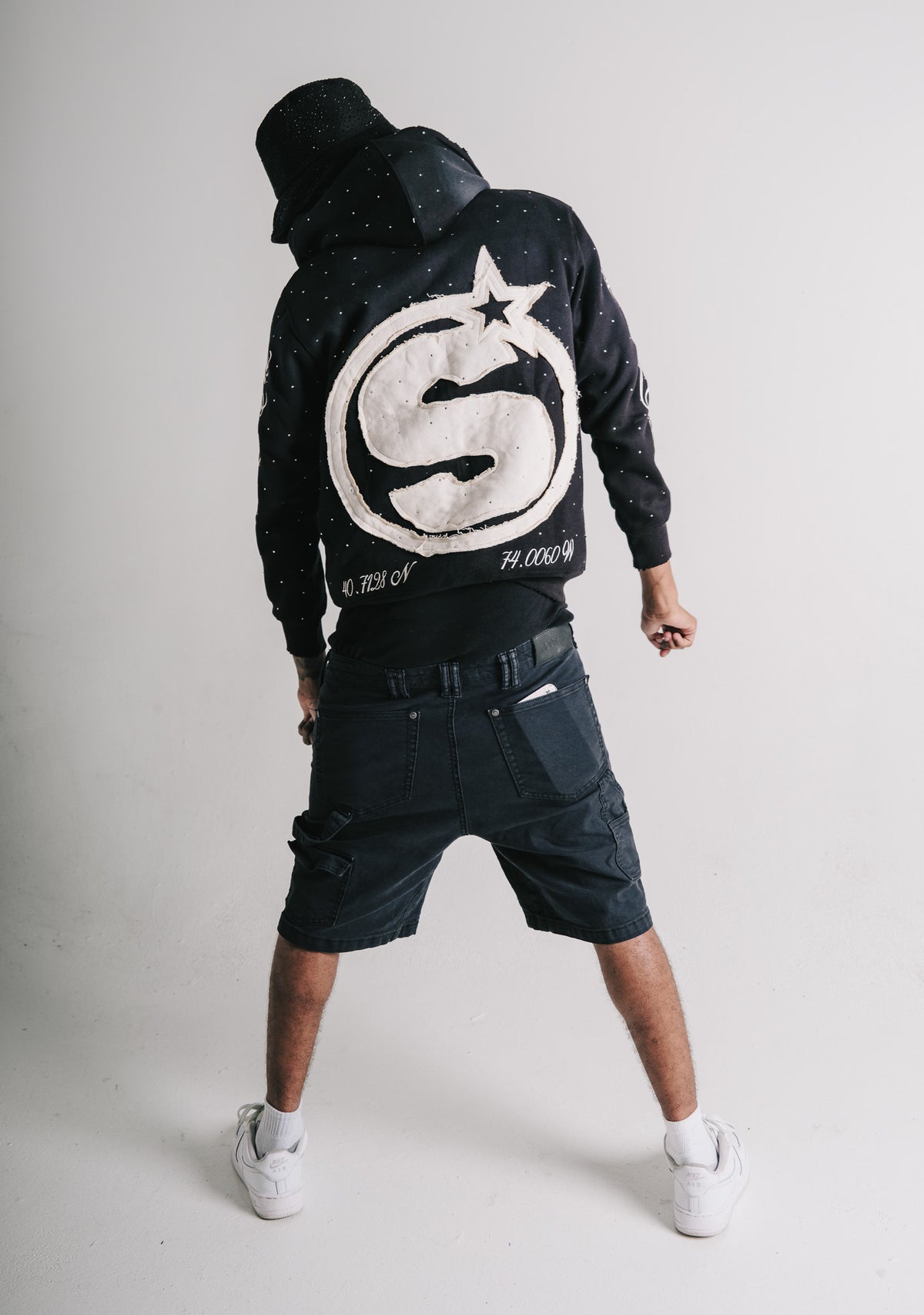 Rhinestone Hoodie