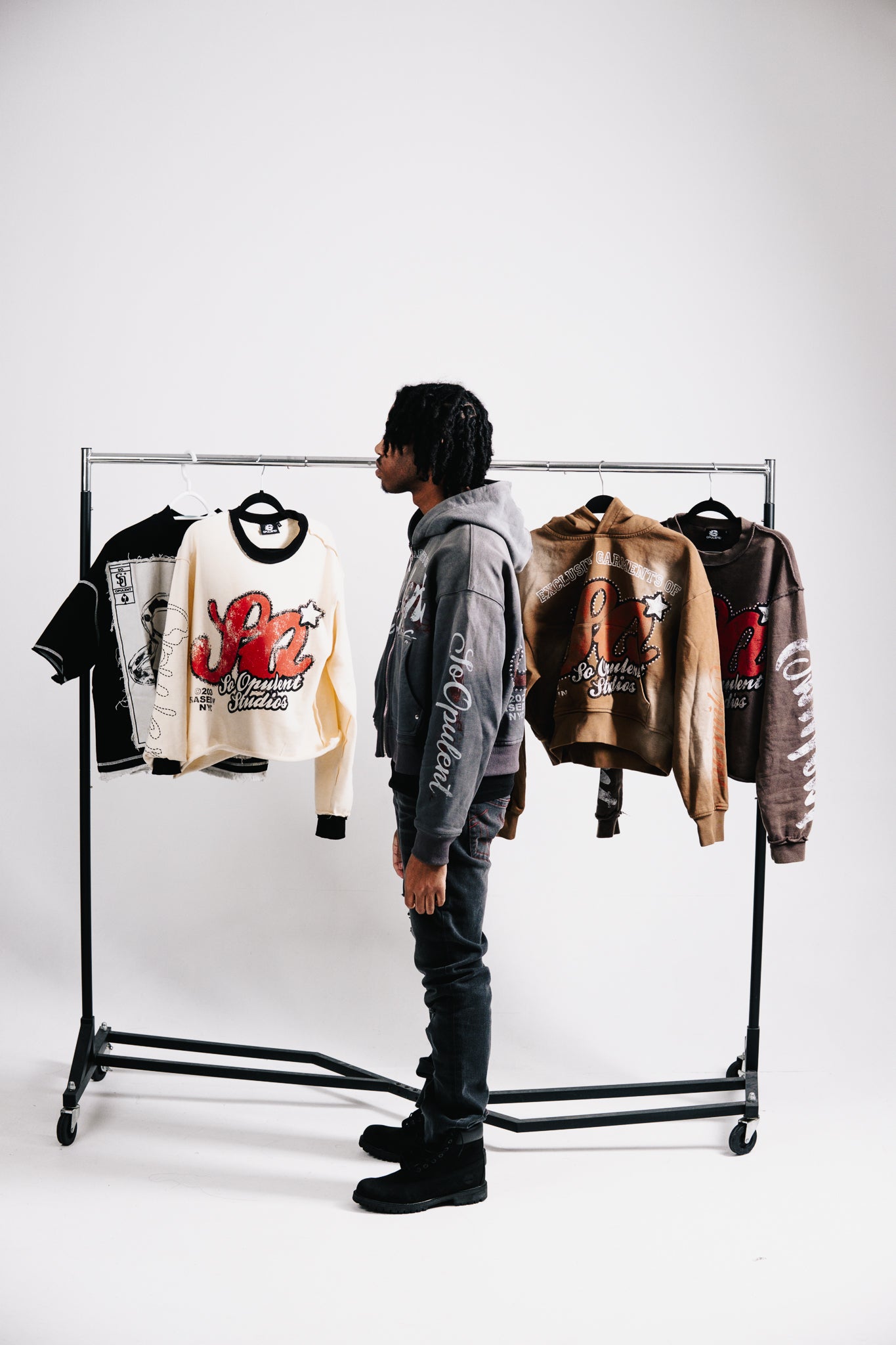 Gradient Grey Studios Hoodie